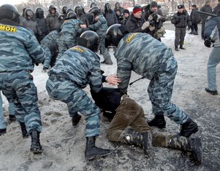 Трансляция с Триумфальной площади 15 ноября 2011 года